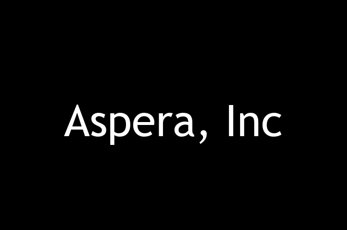 Software Consultancy Aspera Inc