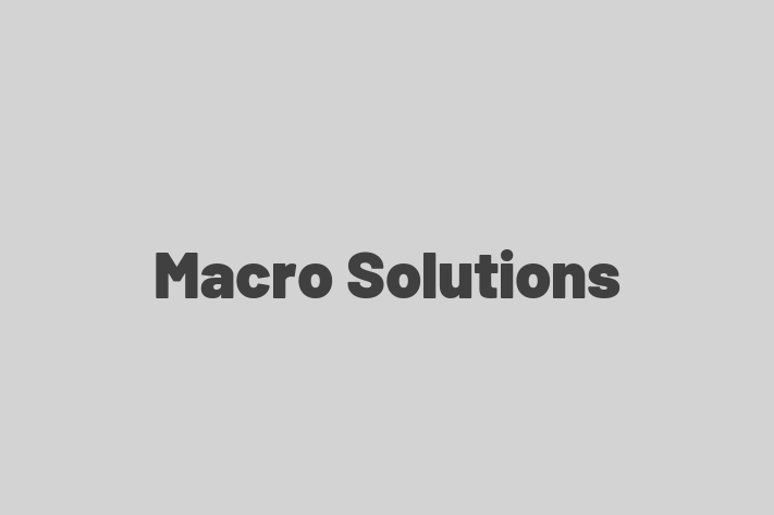 HR Administration Macro Solutions