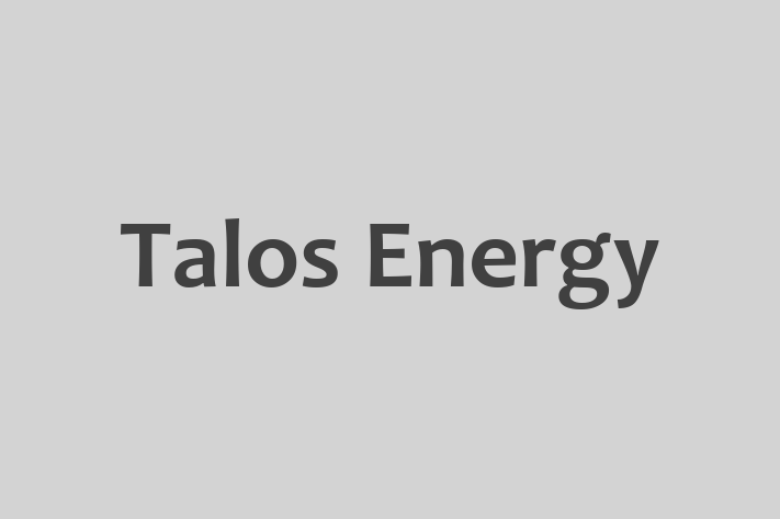 Human Capital Management Talos Energy