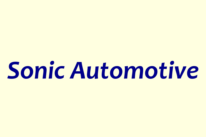 Employee Relations Sonic Automotive