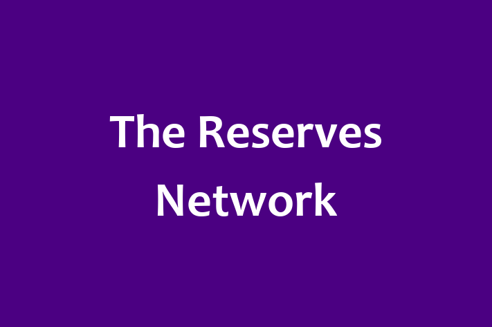 Human Resource Management The Reserves Network