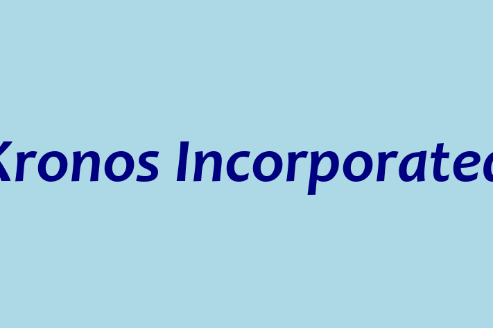 Software Consultancy Kronos Incorporated