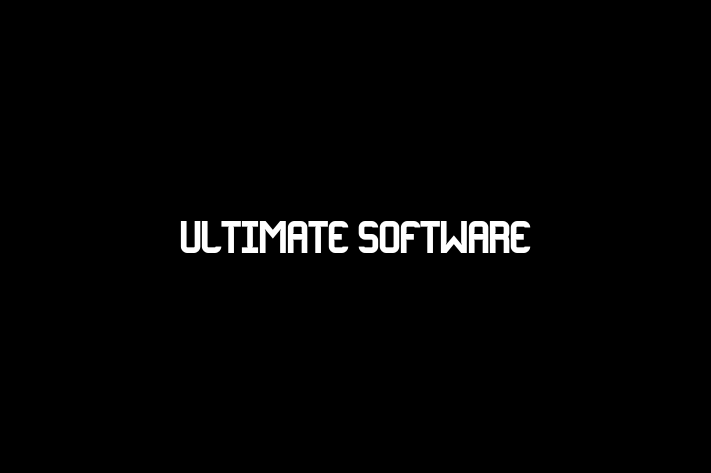 Software Consultancy Ultimate Software