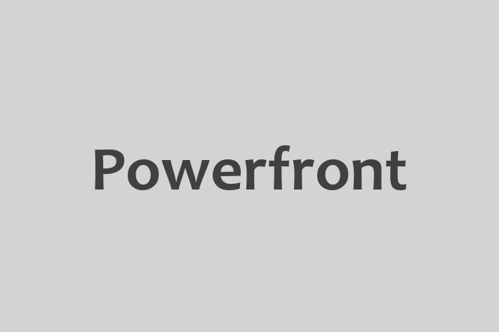 Digital Solutions Provider Powerfront