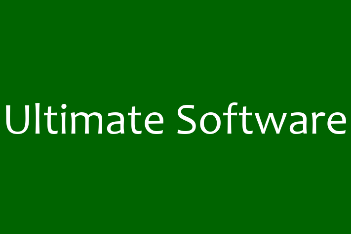 Software Consultancy Ultimate Software