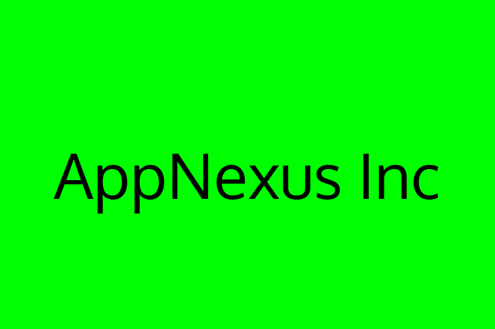 Technology Solutions Firm AppNexus Inc