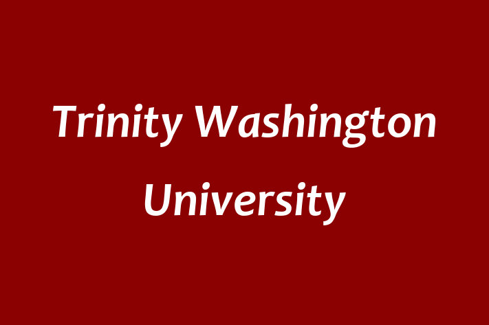 Human Capital Management Trinity Washington University