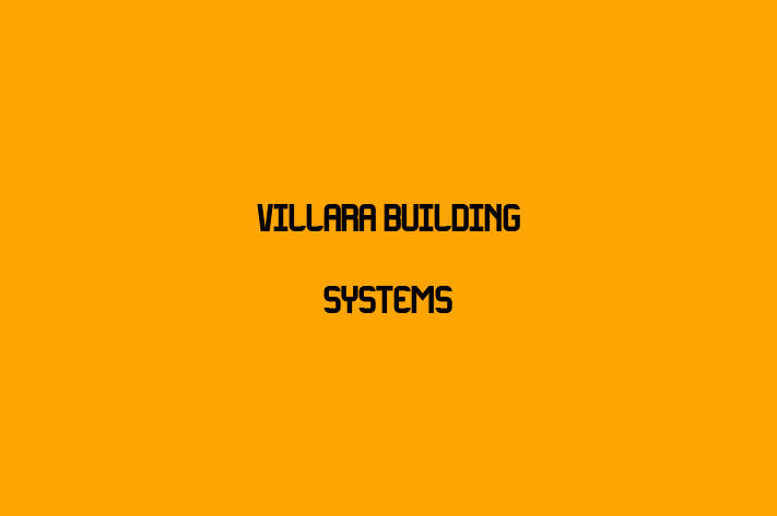 People Management Villara Building Systems