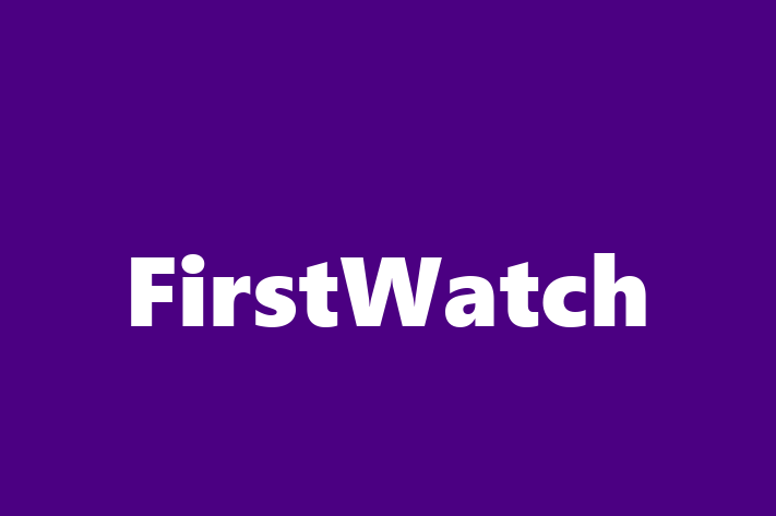 Application Development Company FirstWatch