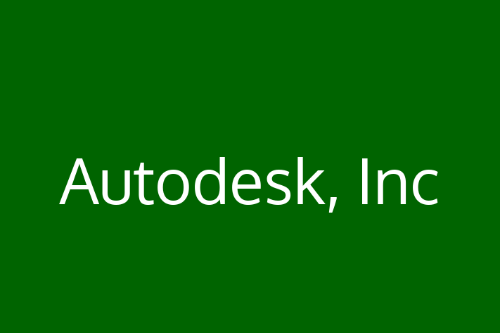 Software Firm Autodesk Inc