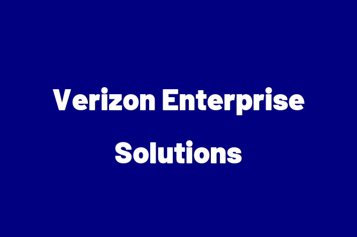 Tech Firm Verizon Enterprise Solutions