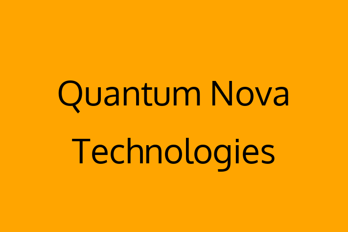 Software Development Company Quantum Nova Technologies