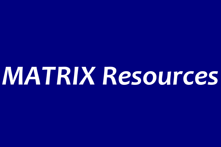 Personnel Management MATRIX Resources