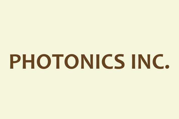 Software Firm PHOTONICS INC.