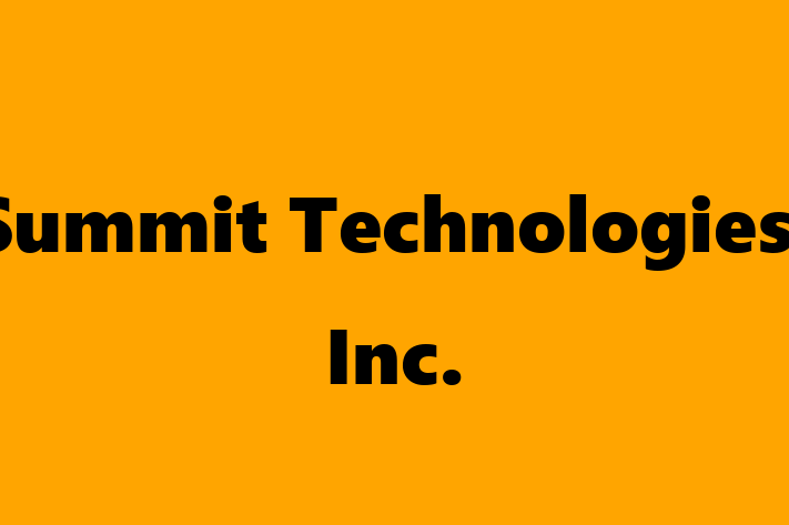 Technology Company Summit Technologies Inc.