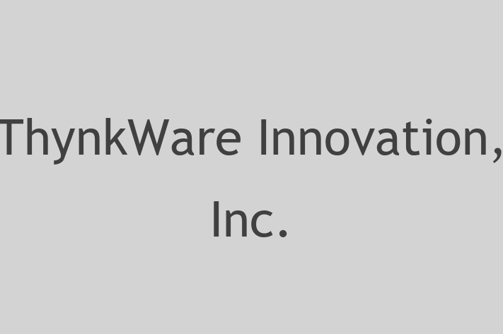 Software Development Company ThynkWare Innovation Inc.