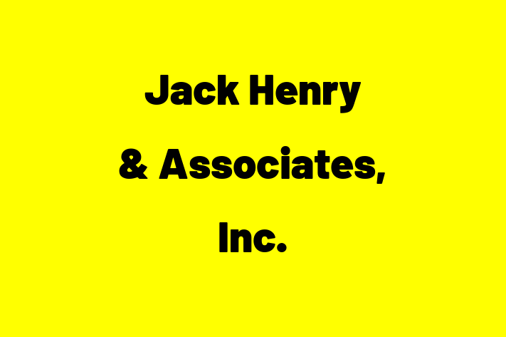 Software Firm Jack Henry  Associates Inc.