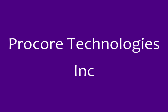 Software Solutions Provider Procore Technologies Inc