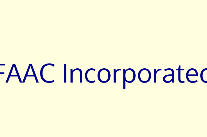 Software Solutions Provider FAAC Incorporated