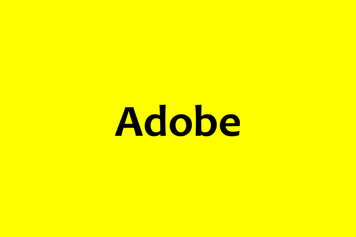 Software Services Company Adobe