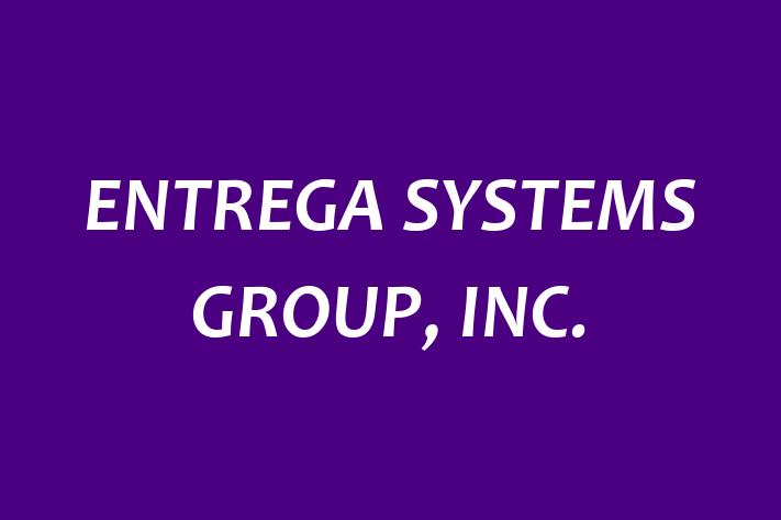 Software Firm ENTREGA SYSTEMS GROUP INC.