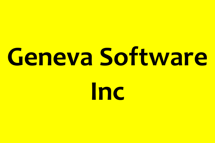 Software Engineering Company Geneva Software Inc