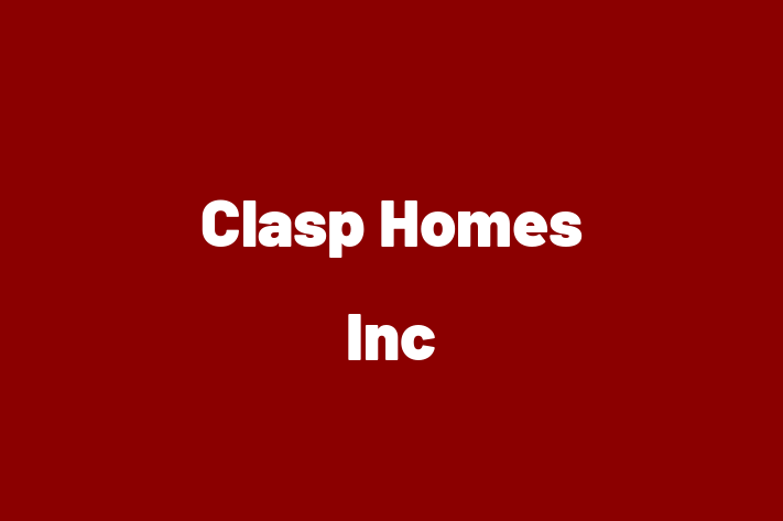 Staff Management Clasp Homes Inc