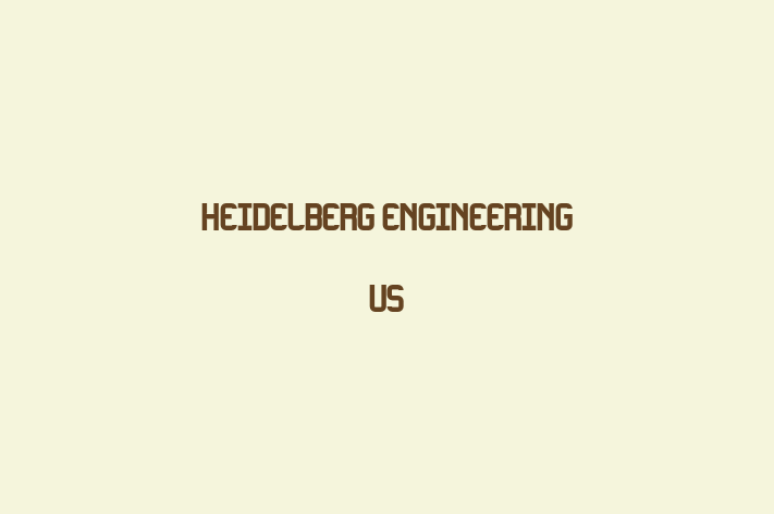 Personnel Management Heidelberg Engineering US