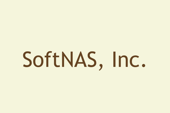 Tech Solutions Company SoftNAS Inc.