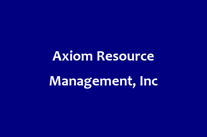 Software Development Company Axiom Resource Management Inc