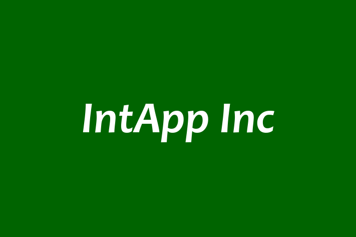 Software Development Company IntApp Inc