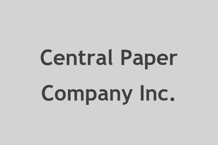 Employee Resource Management Central Paper Company Inc.