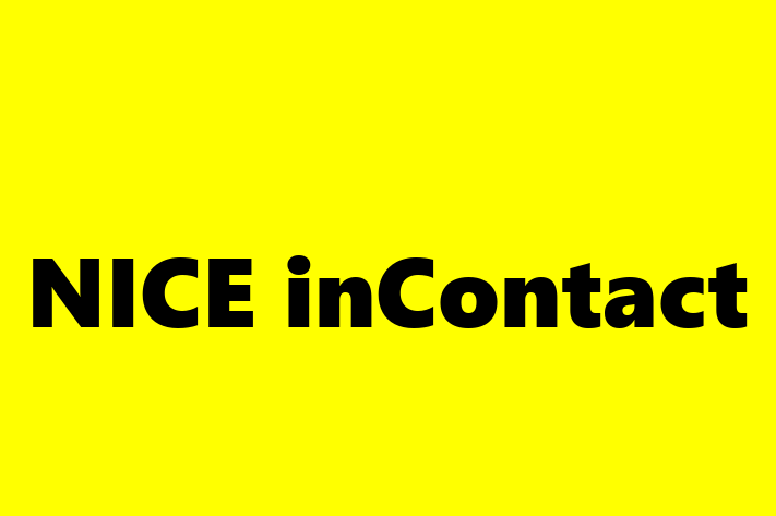 Application Development Company NICE inContact