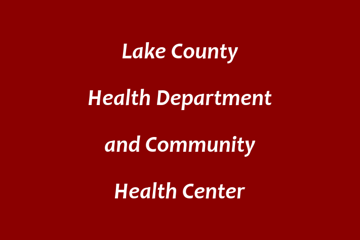 Labor Relations Lake County Health Department and Community Health Center