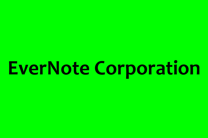 Software Engineering Company EverNote Corporation