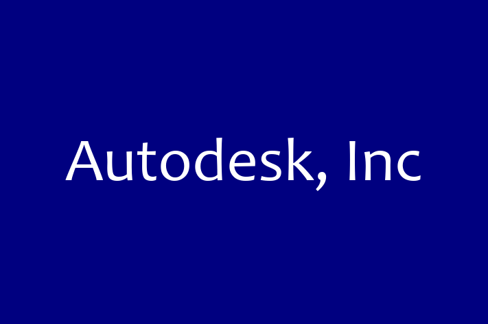 IT Company Autodesk Inc