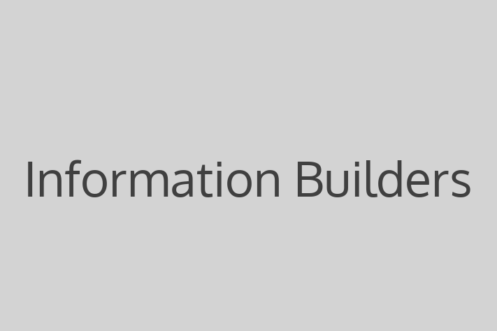 Digital Solutions Provider Information Builders