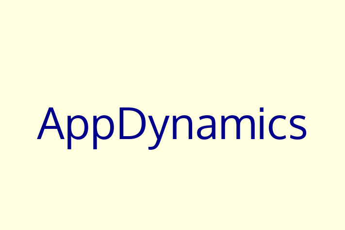 Tech Solutions Company AppDynamics