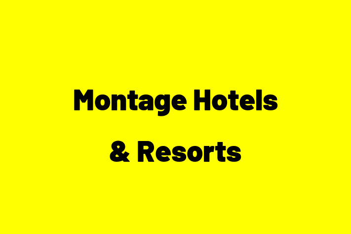 Staff Management Montage Hotels  Resorts