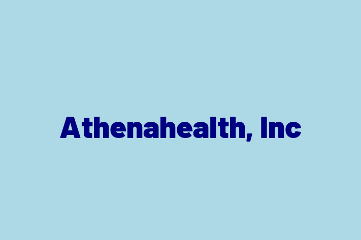 Software Services Company Athenahealth Inc