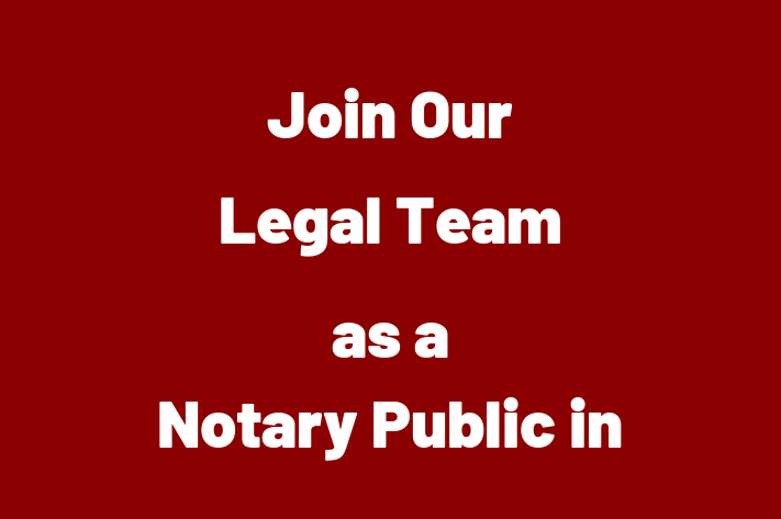 Join Our Legal Team as a Notary Public in Murrieta