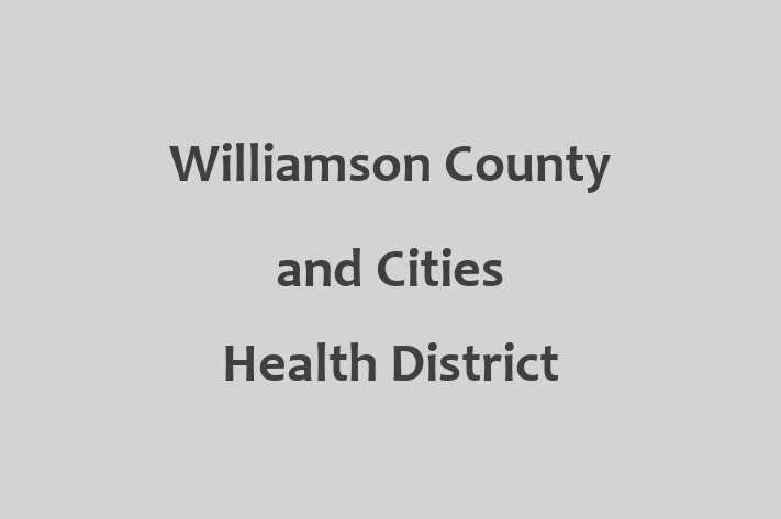 Human Resource Management Williamson County and Cities Health District