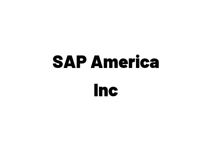 Technology Company SAP America Inc