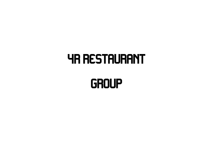 Human Resource Management 4R Restaurant Group