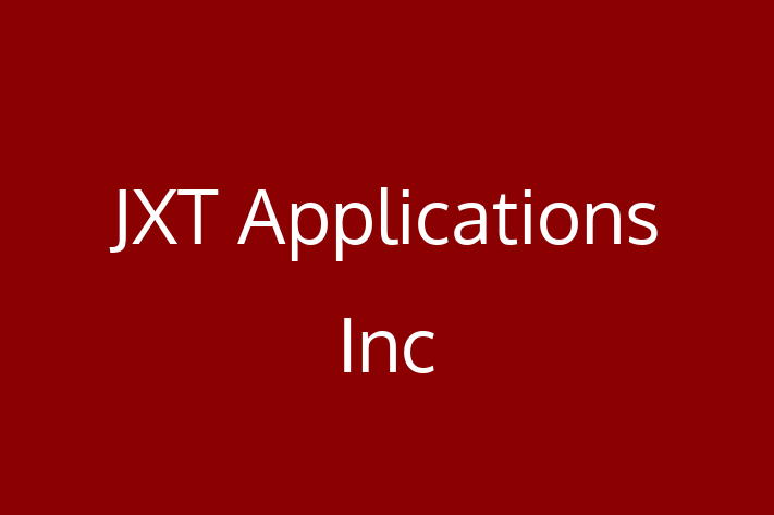 Software Engineering Company JXT Applications Inc