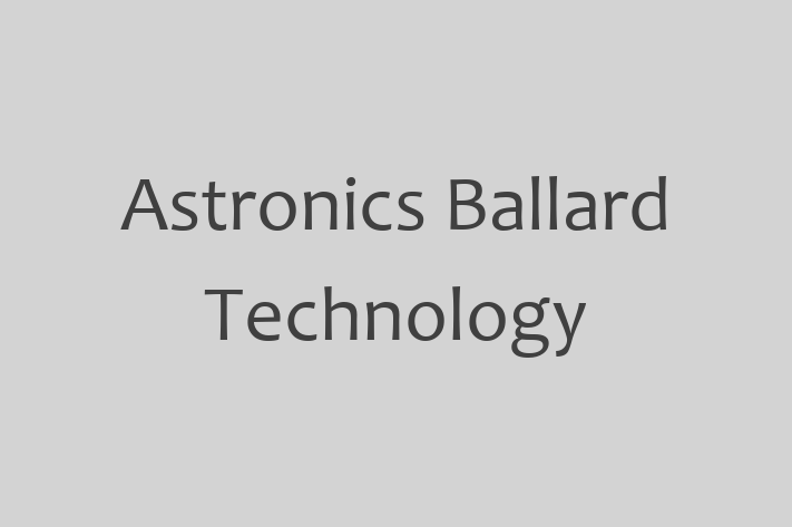 Software Development Company Astronics Ballard Technology