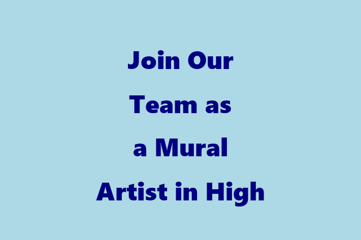 Join Our Team as a Mural Artist in High Point