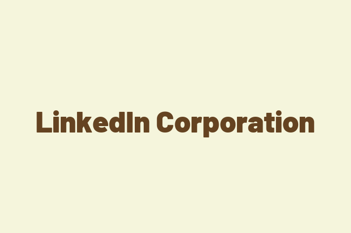 Software Solutions Provider LinkedIn Corporation