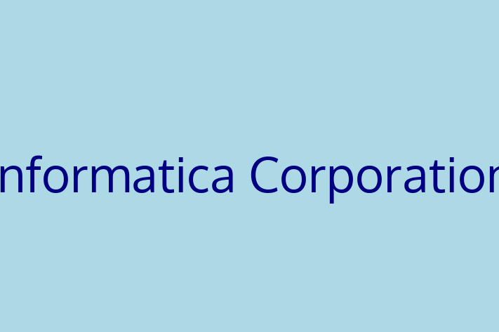 Software Firm Informatica Corporation