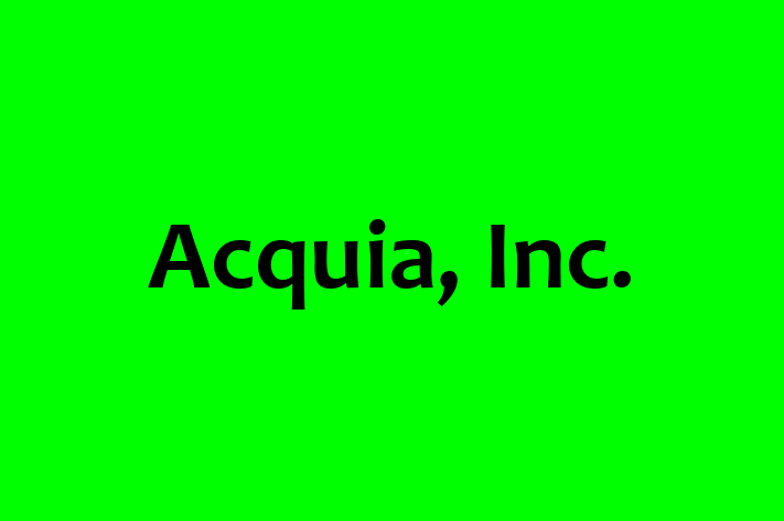 Software Development Company Acquia Inc.